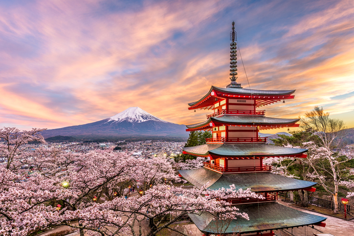 Monte Fuji no Japão: cultura japonesa