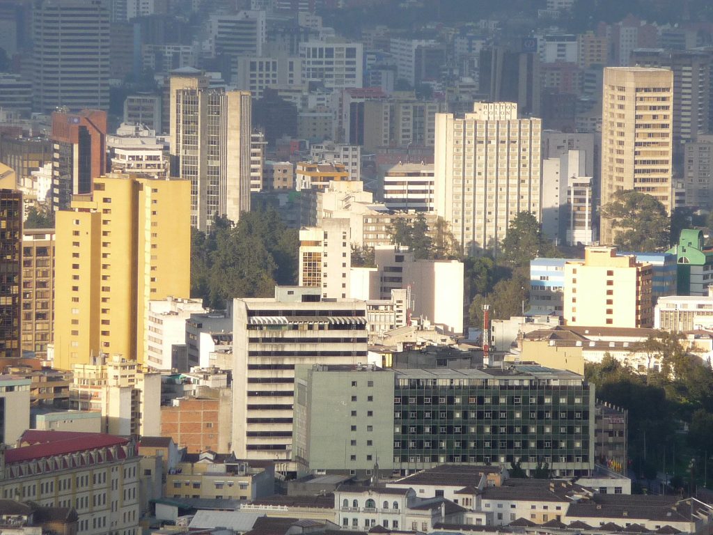 Vista panoramica de Quito
