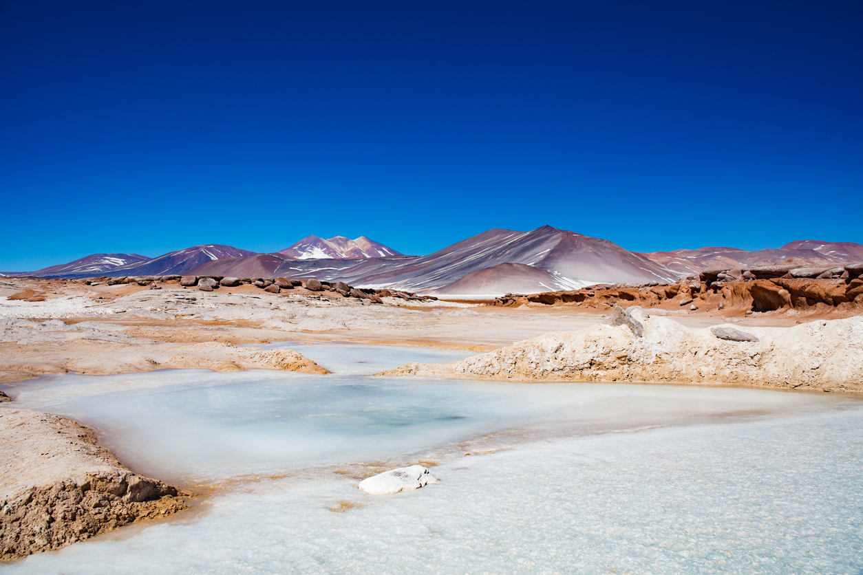 Piedras Rojas do deserto de Atacama