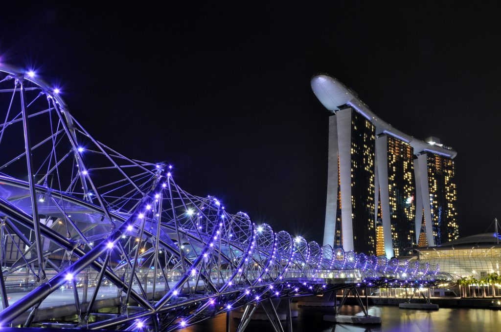 Singapura - Ponte Helix